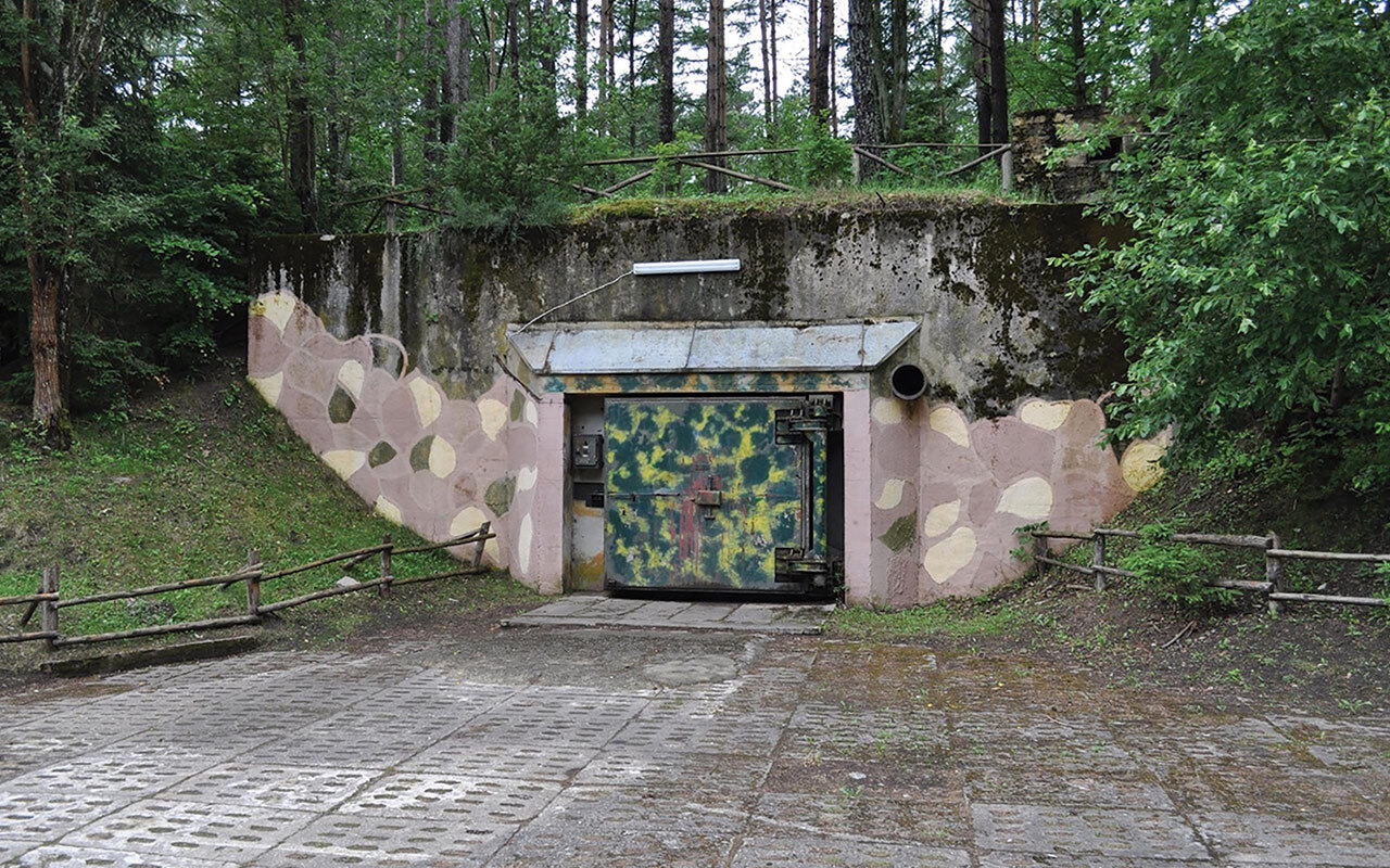 A military bunker in Podborsko. During the Cold War, most Polish citizens were unaware that nuclear weapons were housed on their territory.