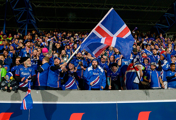 After beating Kosovo 2-0 at home in Reykjavik, Iceland became the smallest nation to compete in the 2018 FIFA World Cup.