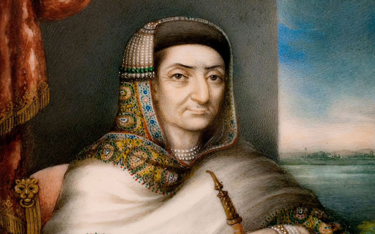 Begum Samru ruled over the 18th-century Mughal kingdom of Sardhana, not far from Delhi. A canny political operator, she amassed a great fortune before her death in 1836.