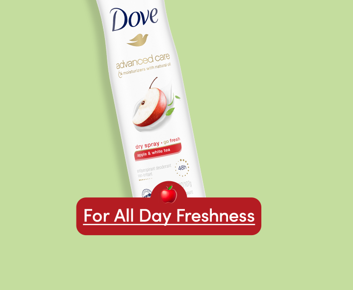 Dove | For All Day Freshness