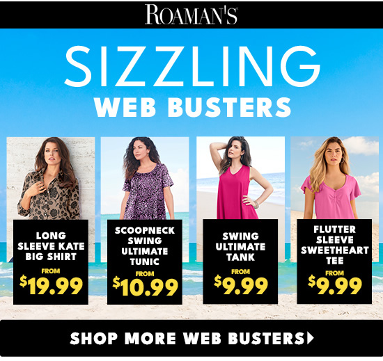 ROAMAN'S BT FLUTTER o s T By ULTIMATE et Bty DY oot R UTY Fr $19.99 M 16,99 49.99 Wl 9.99 SHOP MORE WEB BUSTERS 