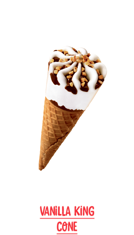 VANILLA KING CONE