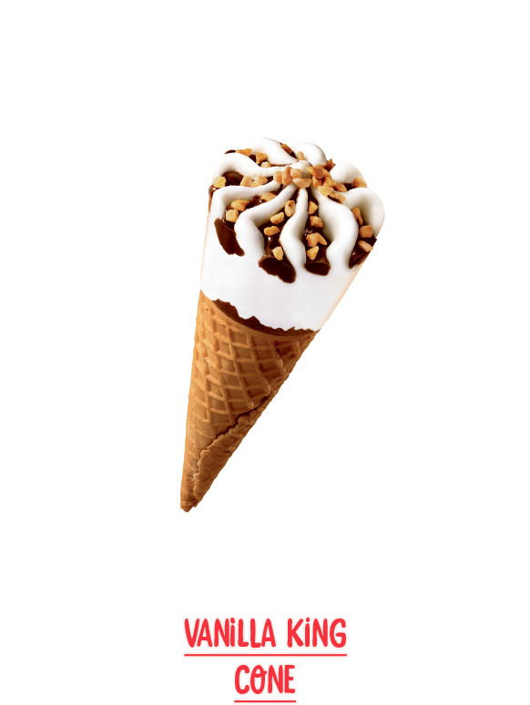 VANILLA KING CONE