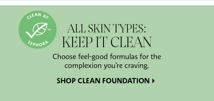 Shop Clean Foundation