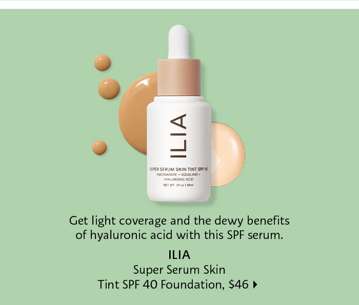 Ilia Super Serum Skin Tint SPF 40 Foundation