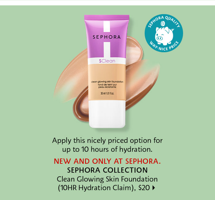 Sephora Colleciton Clean Glowing Skin Foundation