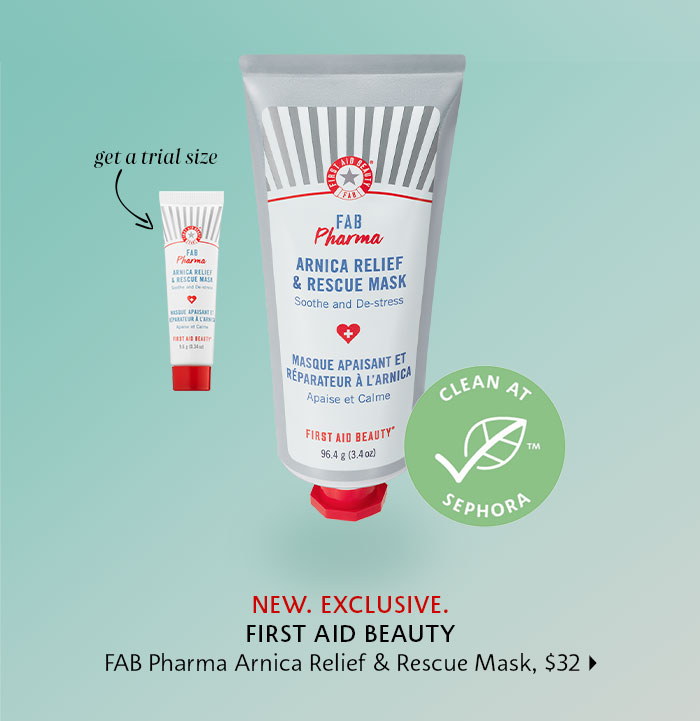 First Aid Beauty FAB Pharma Arnica Relief & Rescue Mask