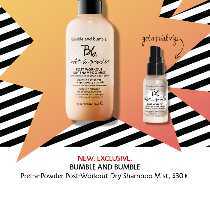 Bumble and bumble Pret-a-Powder Post-Workout Dry Shampoo Mist