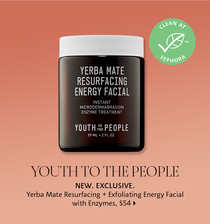 Youth to the People Yerba Mate Resurfacing + Exfoliating Energy Facial with Enzymes