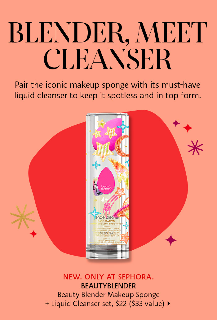 Beautyblender Makeup Sponge+Liquid Cleanser Set