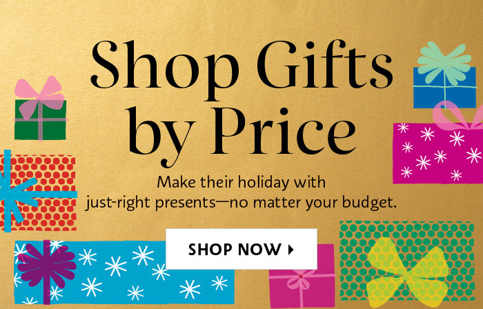 Shop Gifts by Price