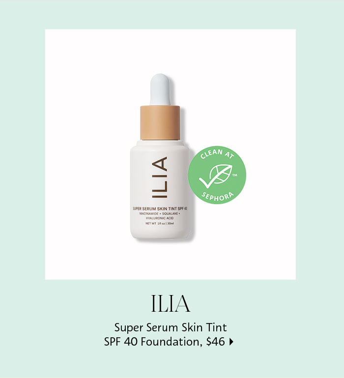  Ilia Super Serum Skin Tint SPF 40 Foundation