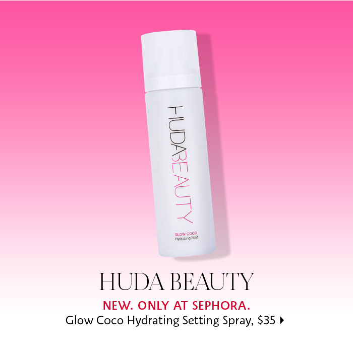 Huda Beauty Glow Coco Hydrating Setting Spray