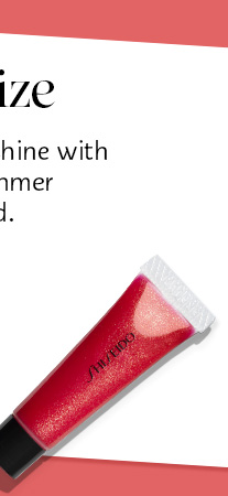 Shiseido Shimmer GelGloss in Shin-ku Red