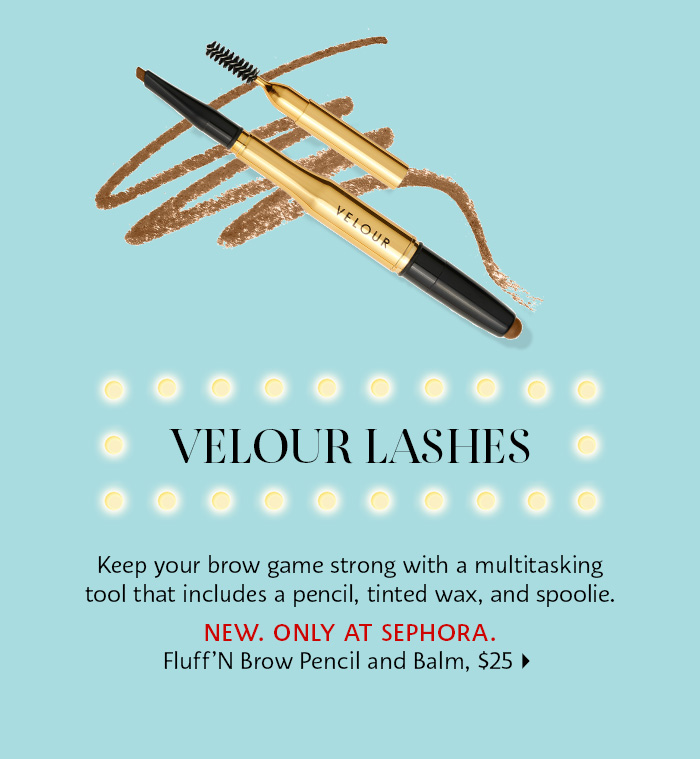 Velour Lashes Fluff'N Brow Pencil and Balm