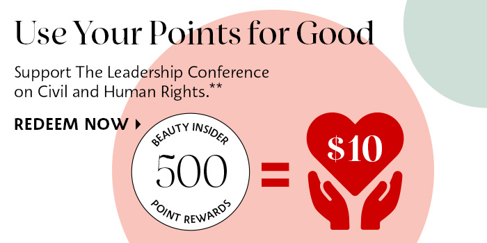 Use your Points for Good