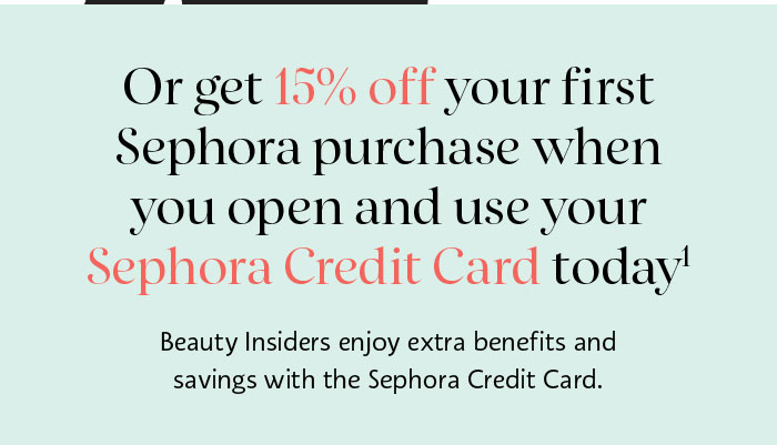 Sephora Credit Card