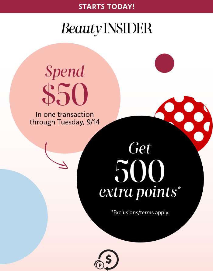 HERO: Spend $50 Get 500 extra points