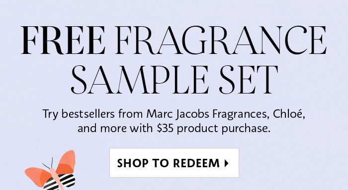 Free Fragrance Sample set*