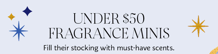 Under $50 Fragrance Minis