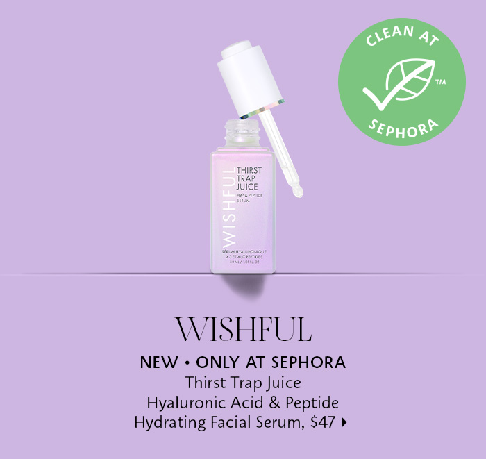 Wishful Thirst Trap Juice Hyaluronic Acid & Peptide Hydrating Facial Serum