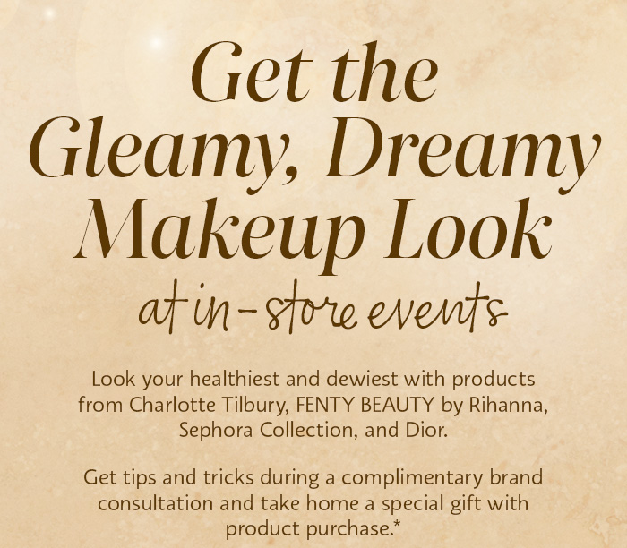 Get the Gleamy, Dreamy, Makeup Look 