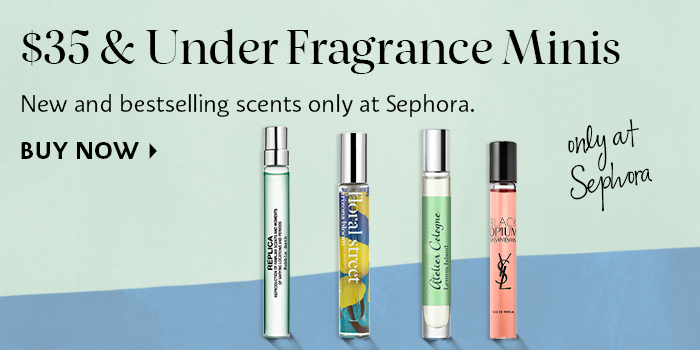 $35 and Under Fragrance Minis