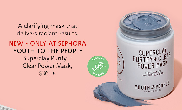 YTTP Superclay Clay Purify + Clear Power Mask