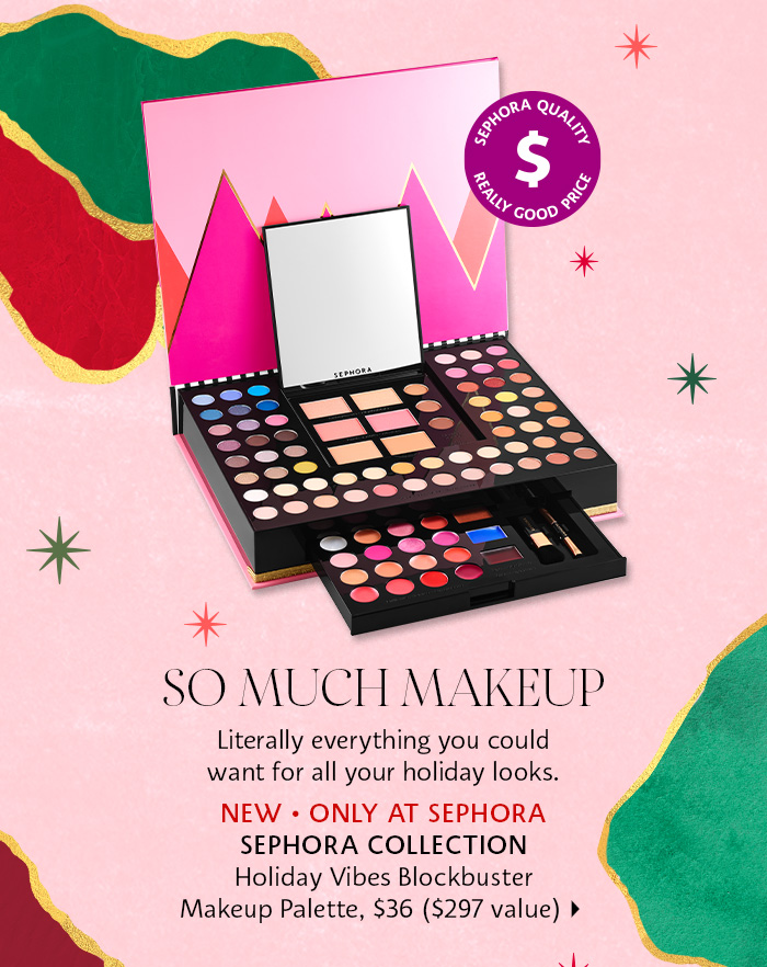 Sephora Collection Holiday Vibes Blockbuster Makeup Palette