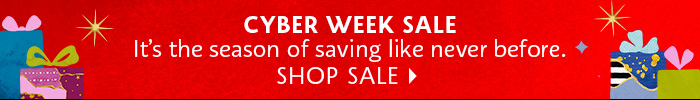 Cyber Week Sale