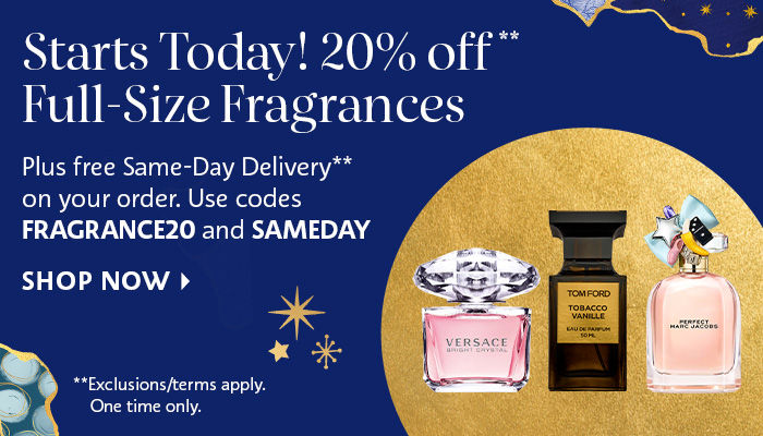 20% off Fragrance!