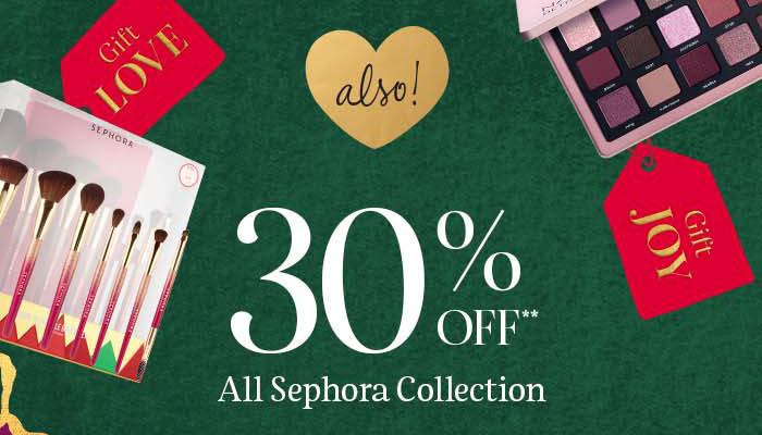 30% off Sephora Collection