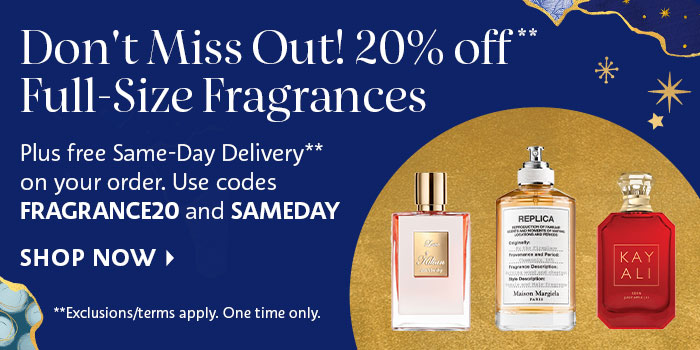 20% off Fragrance!