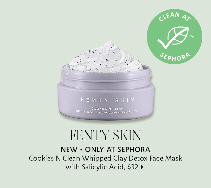 FENTY SKIN Cookies N Clean Whipped Clay Detox Face Mask with Salicylic Acid