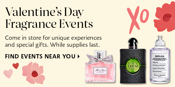 Valentine's Day Fragrance Events