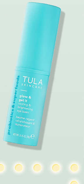 TULA Skincare Glow & Get It Cooling & Brightening Eye Balm