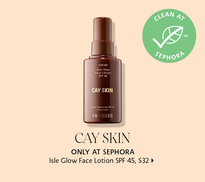 CAY Isle Glow Face Moisturizer with SPF 45 and Niacinamide
