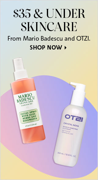 $35 & Under Skincare