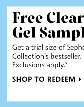 Free Clear Brow Gel Sample*