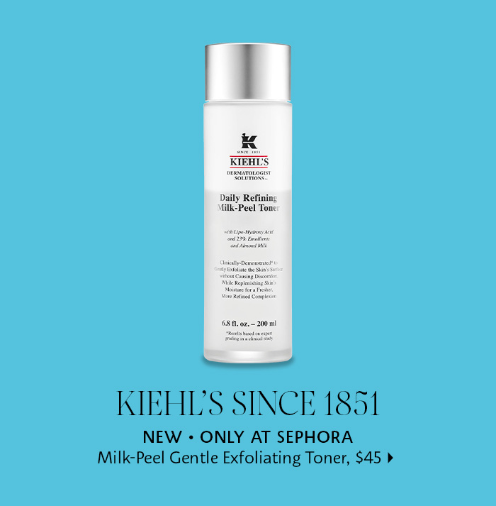 Kiehls Milk-Peel Gentle Exfoliating Toner