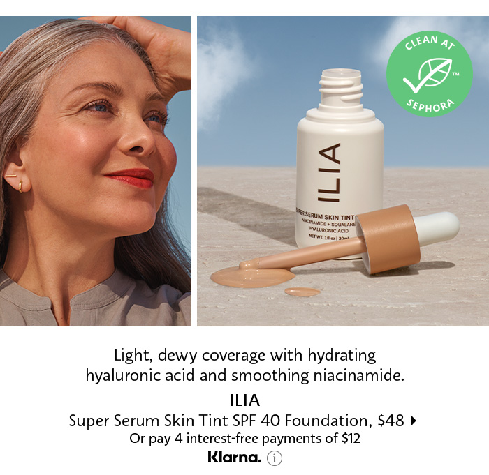 Ilia Super Serum Skin Tint SPF 40 Foundation