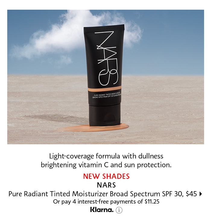 Nars Pure Radiant Tinted Moisturizer Broad Spectrum SPF 30