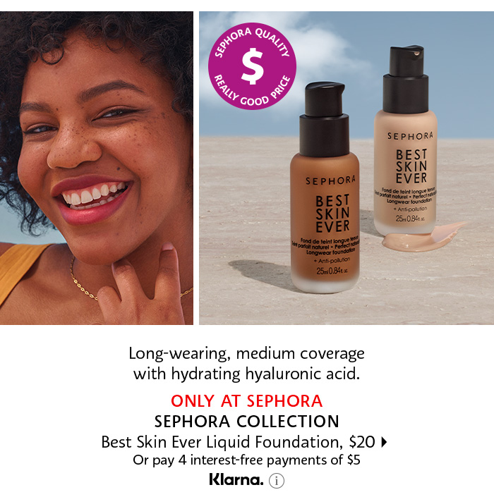 Sephora Collection Best Skin Ever Liquid Foundation