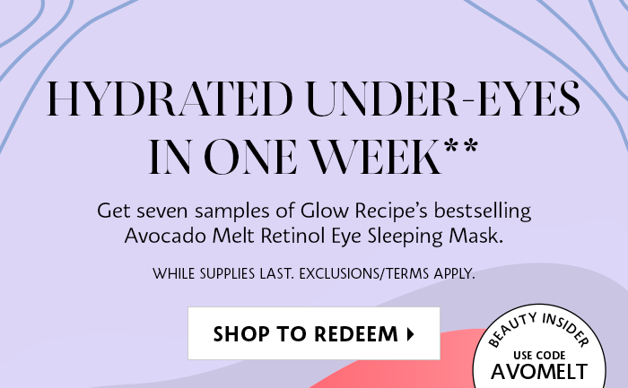 Hydrated Under-Eyes In One Week**