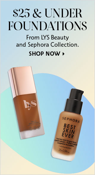 $25 and Under Foundations
