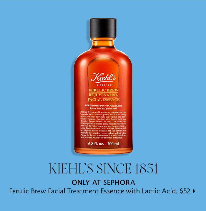 Kiehl's Since 1851 Ferulic Brew Facial Treatment Essence with Latic Acid