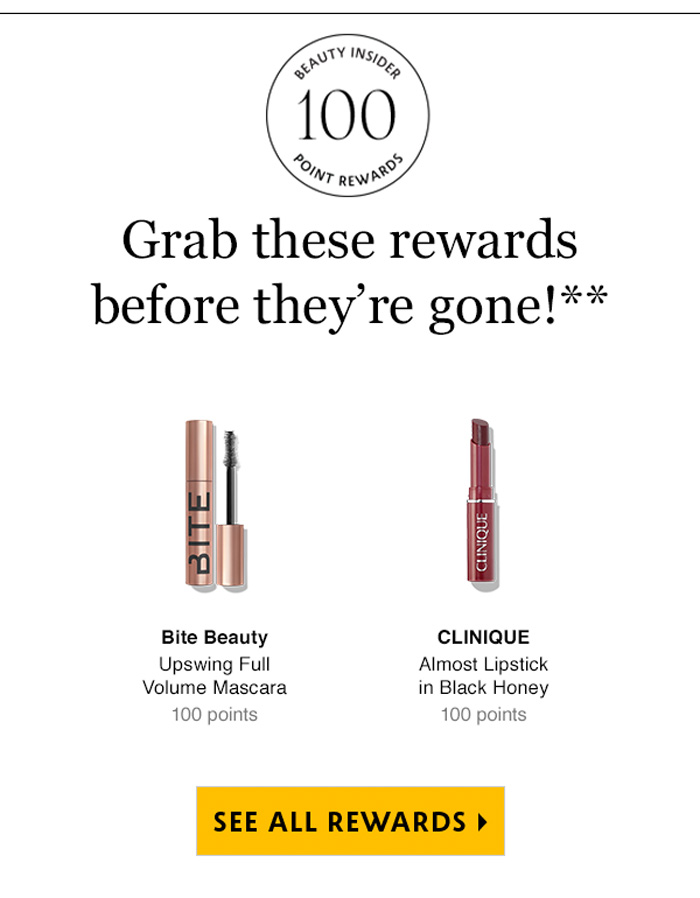 Grab these rewards before they're gone!**