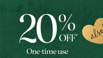 20% off Purchase!*