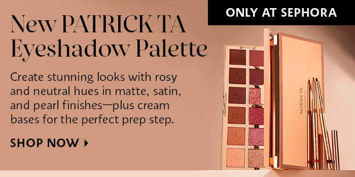 New PATRICK TA Eyeshadow Palette