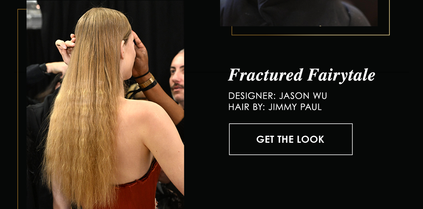 Fractured Fairytale
Designer: Jason Wu
Hair By: Jimmy Paul | Get the Look
